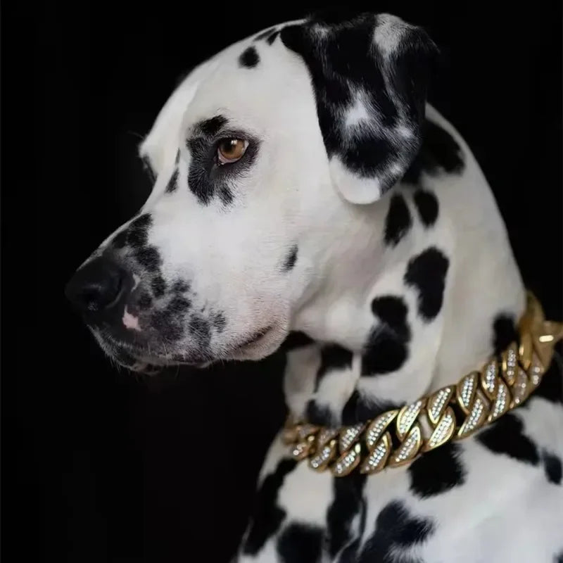 DripMyDawg Diamond Cuban Link Collar